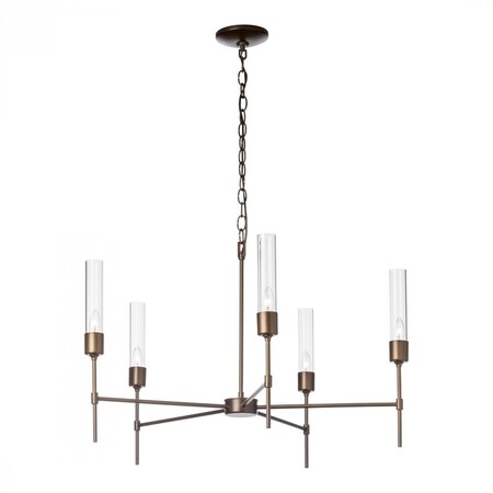 Hubbardton Forge Vela 5 Arm Chandelier 105045-SKT-05-FD0611